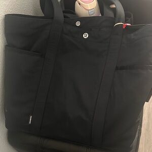 lululemon athletica Black Tote Bag